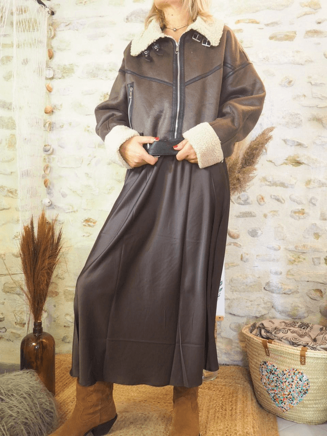 ROBE SATIN DUBAI