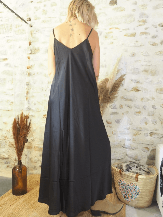 ROBE SATIN DUBAI 